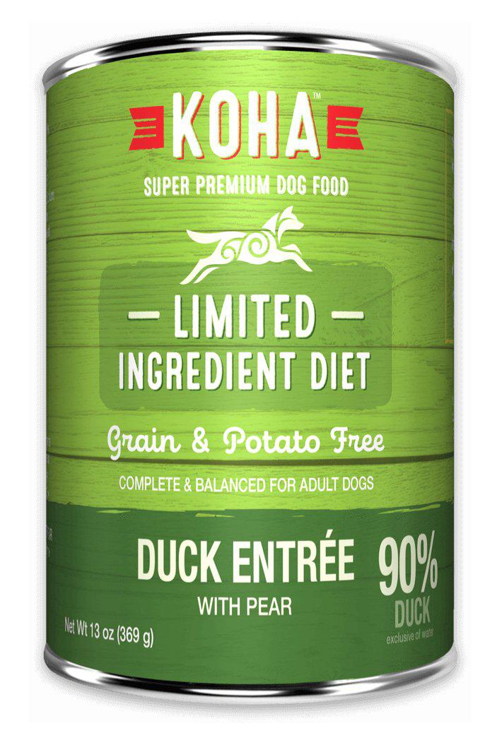 Koha LID Duck Entrée Wet Dog Food